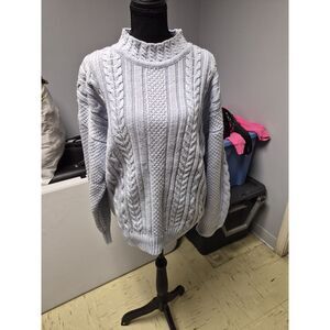 vintage Sport Carriage Court cable-knit sweater